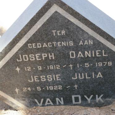 DYK Joseph Daniel, van 1912-1979 &amp; Jessie Julia 1922-