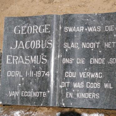 ERASMUS George Jacobus -1974