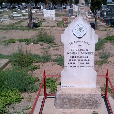 FOUCHEE Elizabeth Jacomina nee MAREE 1844-1919