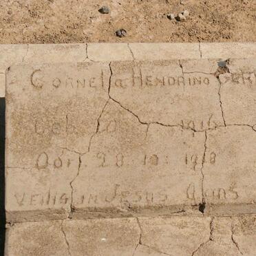 GERBER Cornelia Hendrina 1916-1918