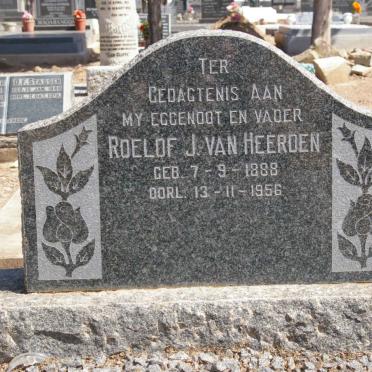 HEERDEN Roelof J., van 1888-1956