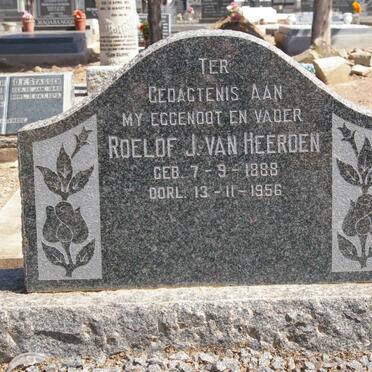 HEERDEN Roelof J., van 1888-1956