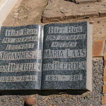 HEERDEN Johannes J., van 1892-1948 &amp; Maria Laas 1891-1981