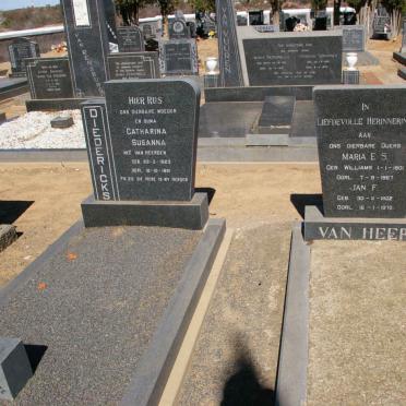 HEERDEN Jan F., van 1902-1970 &amp; Maria E.S. WILLIAMS 1901-1967 :: DIEDERICKS Catharina Susanna nee VAN HEERDEN 1923-1981