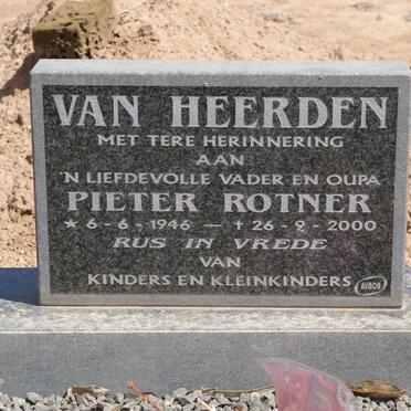 HEERDEN Pieter Rotner, van 1946-2000