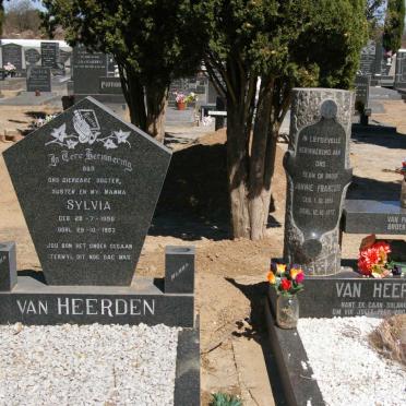 HEERDEN Jannie Francois, van 1954-1973 :: VAN HEERDEN Sylvia 1950-1983