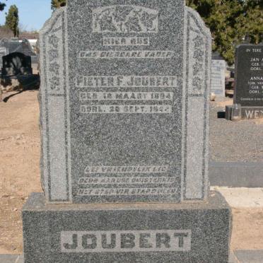 JOUBERT Pieter F. 1894-19??