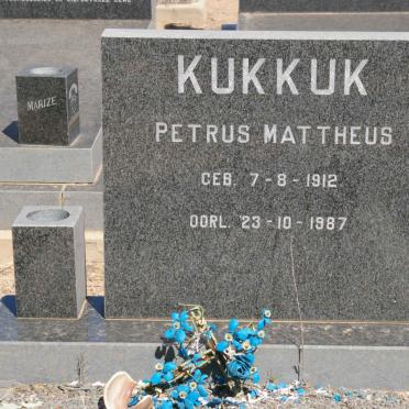 KUKKUK Petrus Mattheus 1912-1987