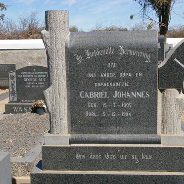 LATEGAN Gabriel Johannes 1905-1994 &amp; Cornelia Gesina H. NEL 1911-1981