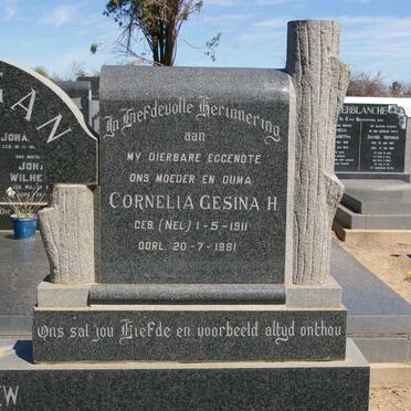 LATEGAN Gabriel Johannes 1905-1994 &amp; Cornelia Gesina H. NEL 1911-1981