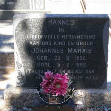 MARAIS Johannes 1935-1966