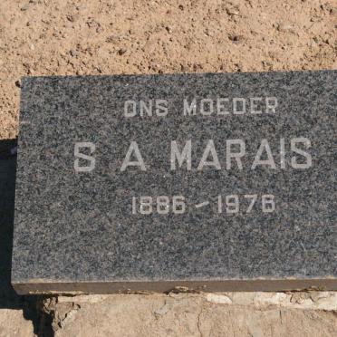 MARAIS P.B. 1887-1948 &amp; S.A. 1886-1976