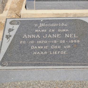 NEL Anna Jane 1920-1999