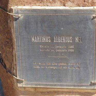 NEL Marthinus Albertus 1885-1950