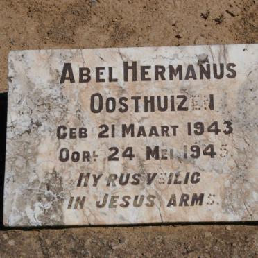 OOSTHUIZEN Abel Hermanus 1943-1945