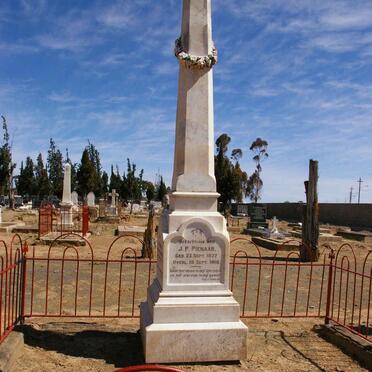 PIENAAR J.P. 1827-1910 &amp; A.S. JOUBERT 1834-1880