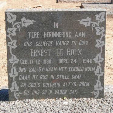 ROUX Ernest, le 1890-1948