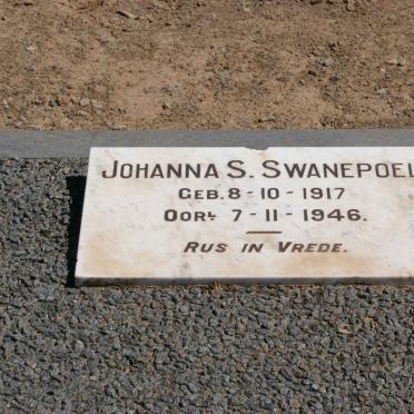 SWANEPOEL Johanna S. 1917-1946