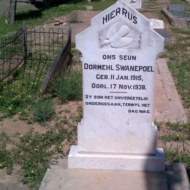 SWANEPOEL Dormehl 1915-1938
