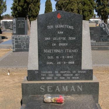 SEAMAN Marthinus 1942-1968
