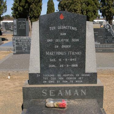 SEAMAN Marthinus 1942-1968