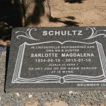 SCHULTZ Sarlotte Magdalena 1954-2015