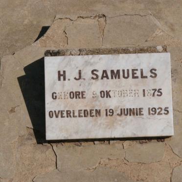 SAMUELS H.J. 1875-1925