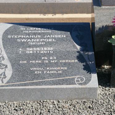 SWANEPOEL Stephanus Jansen 1932-2010