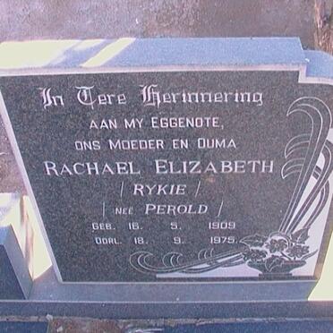 WOOD Clarence Wilfred 1902-1979 &amp; Rachael Elizabeth PEROLD 1909-1975