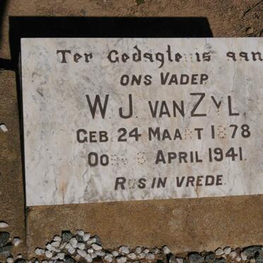 ZYL W.J., van 1878-1941