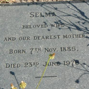 ? Selma 1885-1976