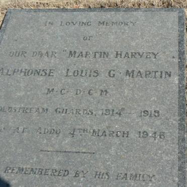 MARTIN Alphonse Louis G. -1946