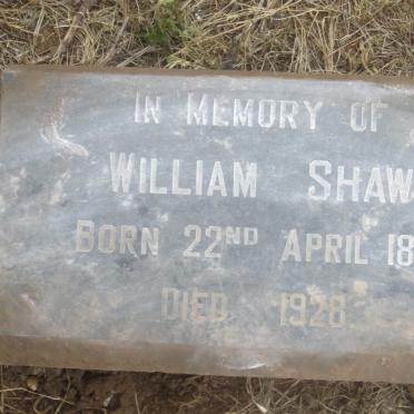 SHAW William 1856-1928