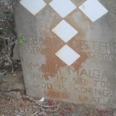 MALGAS Maria 1903-1964
