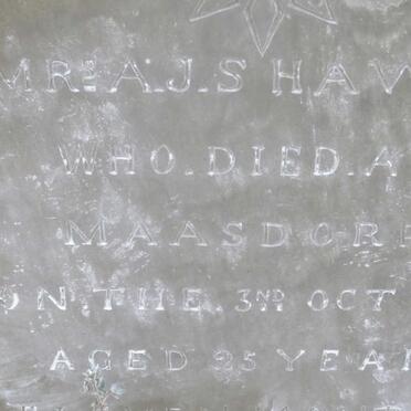 SHAW A.J.S. -1891