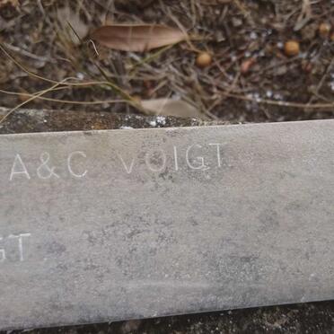 VOIGT Nevil 1930-1931