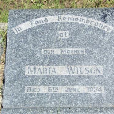 WILSON Maria -1954