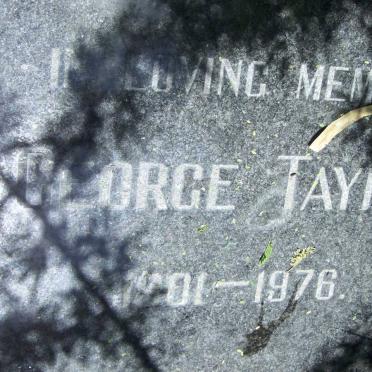 TAYLOR George 1901-1976