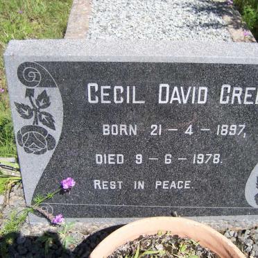 GREEN Cecil David 1897-1978