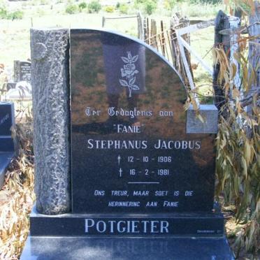 POTGIETER Stephanus Jacobus 1906-1981