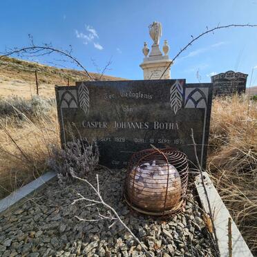 BOTHA Casper Johannes 1929-1971