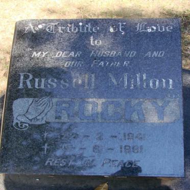 ROCKY Russell Milton 1941-1991