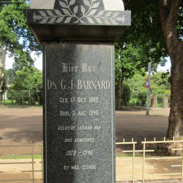 BARNARD G.J. 1889-1946