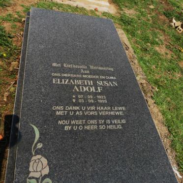 ADOLF Elizabeth Susan 1923-1999