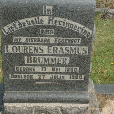BRUMMER Lourens Erasmus 1890-1960