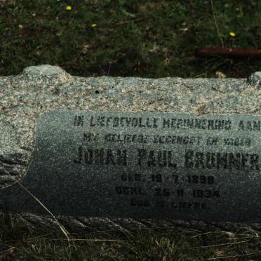 BRUMMER Johan Paul 1898-1934