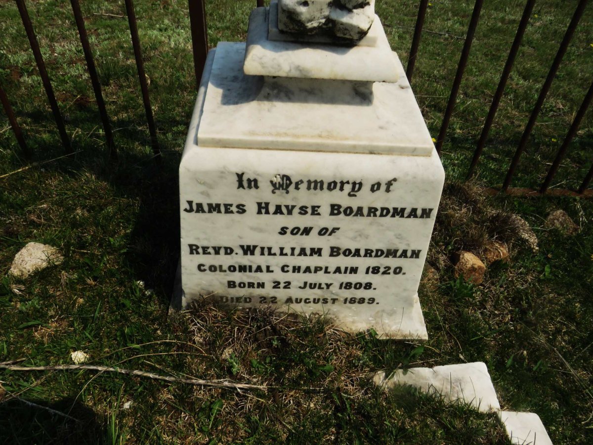 BOARDMAN James Hayse 1808-1889