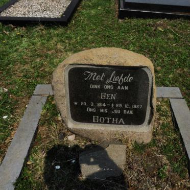 BOTHA Ben 1914-1987