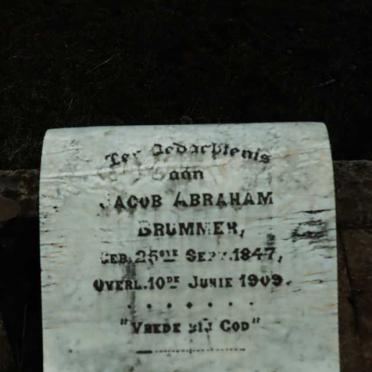 BRUMMER Jacob Abraham 1847-1909