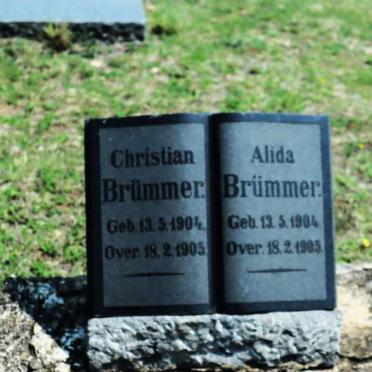 BRUMMER Christian 1904-1905 :: BRUMMER Alida 1904-1905